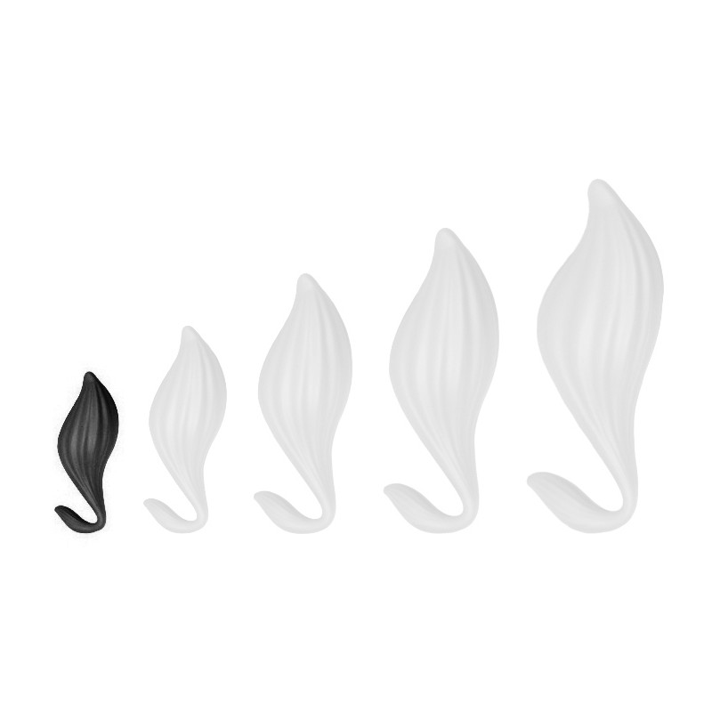 DarkSil Plug Silicone Bulby S 12 x 5.5cm Noir
